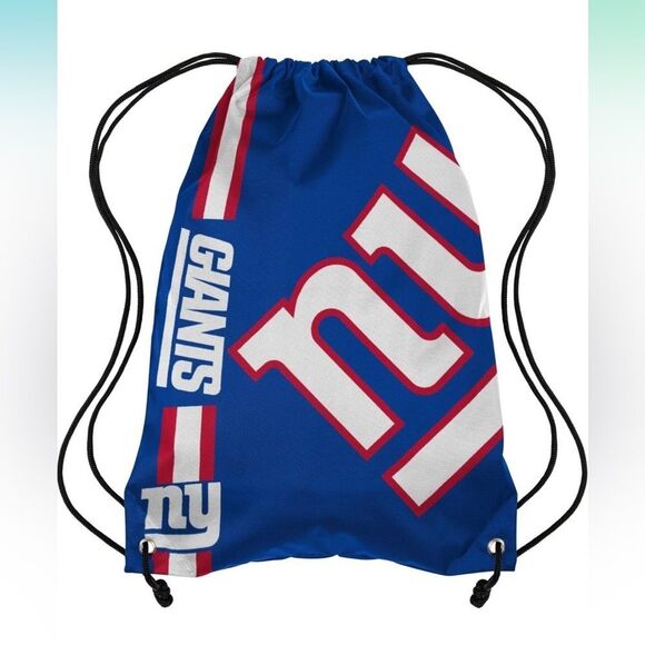New York Giants NFL Big Logo Drawstring Bag - Picture 1 of 4